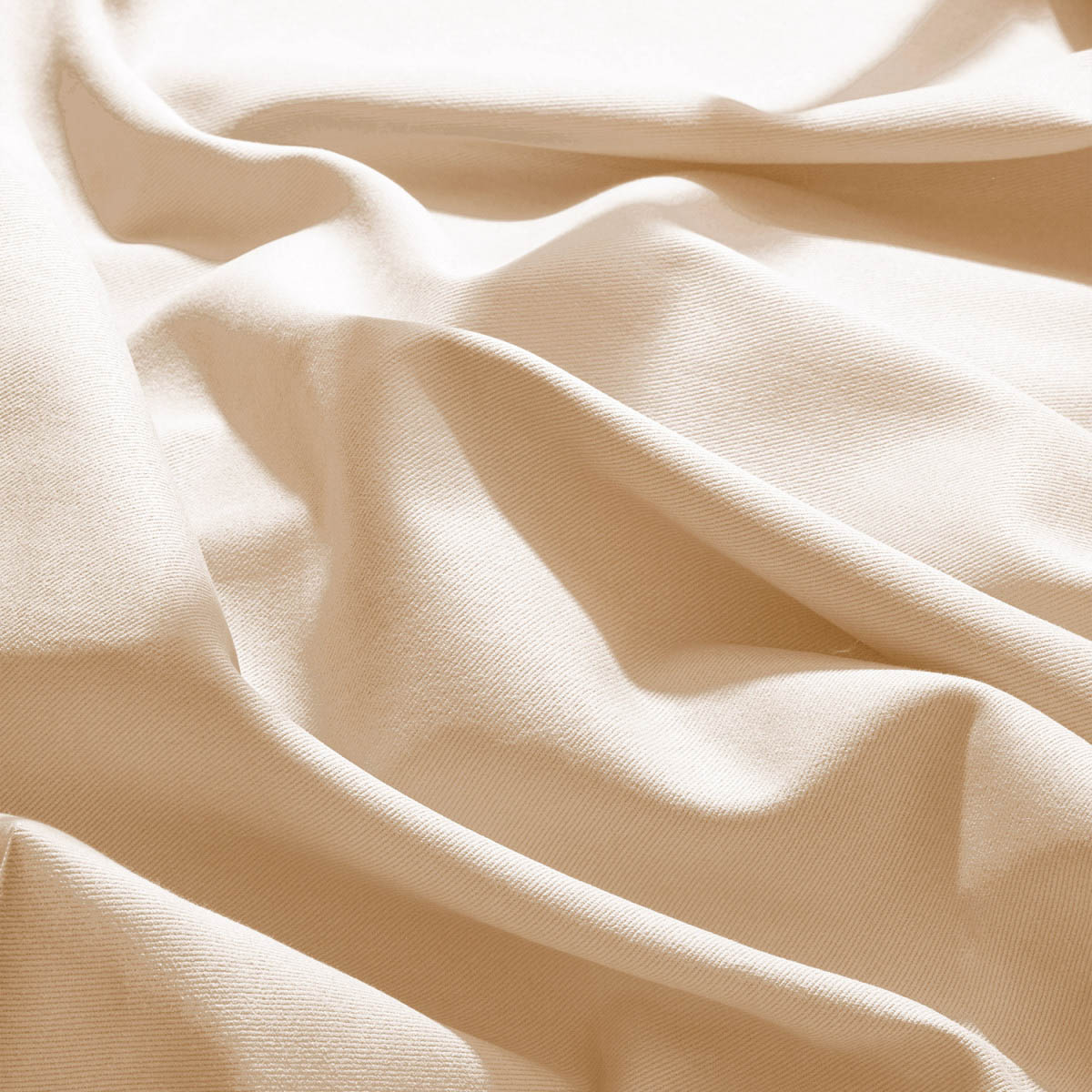 Katoenen gabardine light off white - Atelier Brunette
